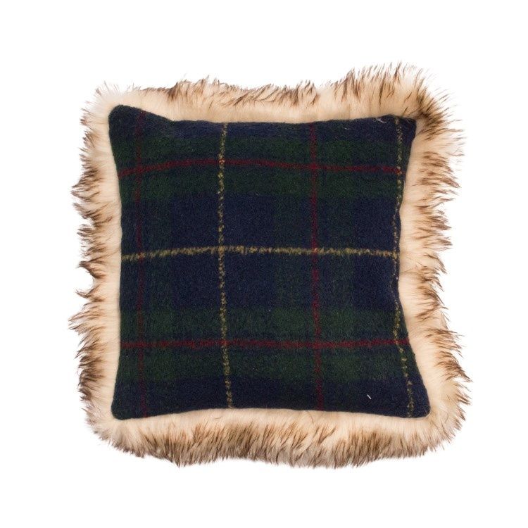 Blue Edinburgh Toss Pillow