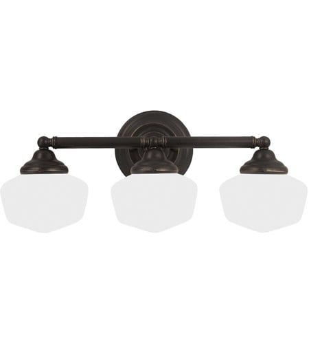 Academy 3-Light Sconce - Heirloom Bronze