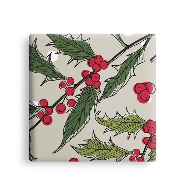 Holly Coaster Set