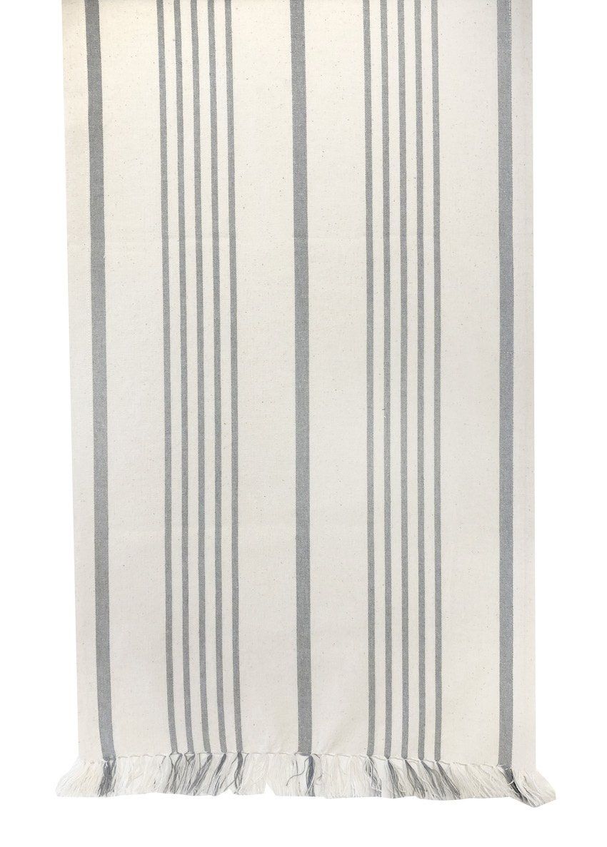 Soft Stripe Grey Napkin S/4