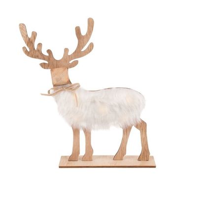 Frosted Fir LED Reindeer