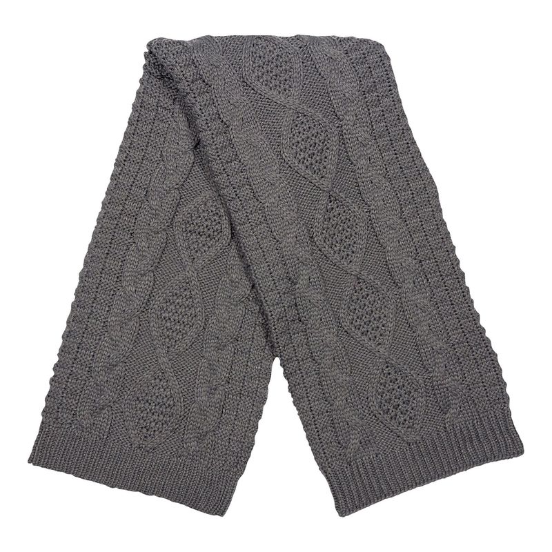 Jesmond Grey Throw - 50&quot; X 60&quot;