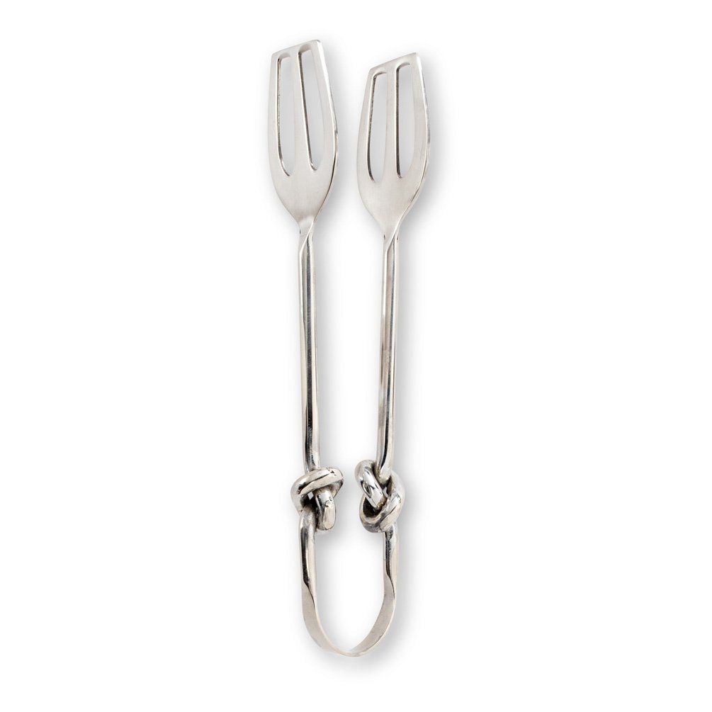 Knot Handle All Purpose Tongs - 7&quot; L