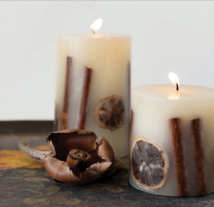 Oranges &amp; Cinnamon Candle - 4 x 4