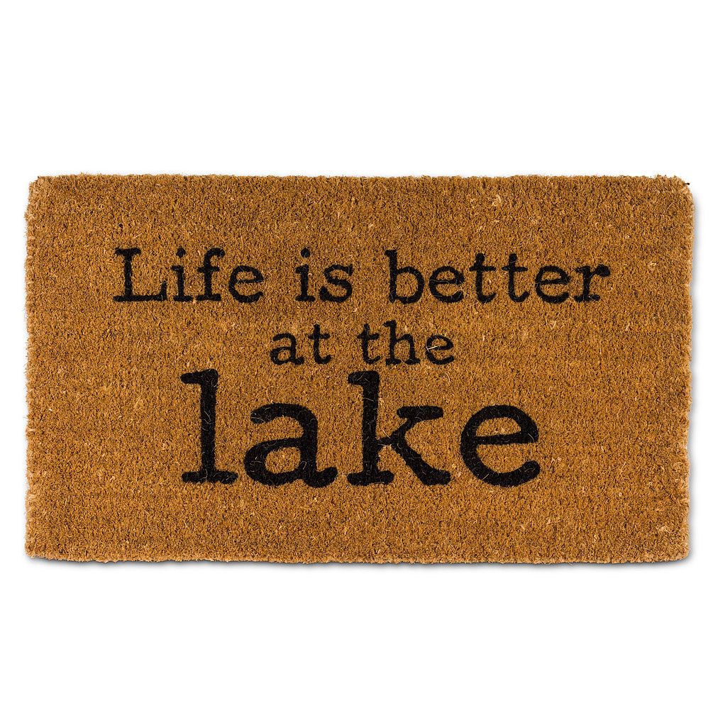 Life is Better at the Lake Doormat - 18 X 30 (Abb)