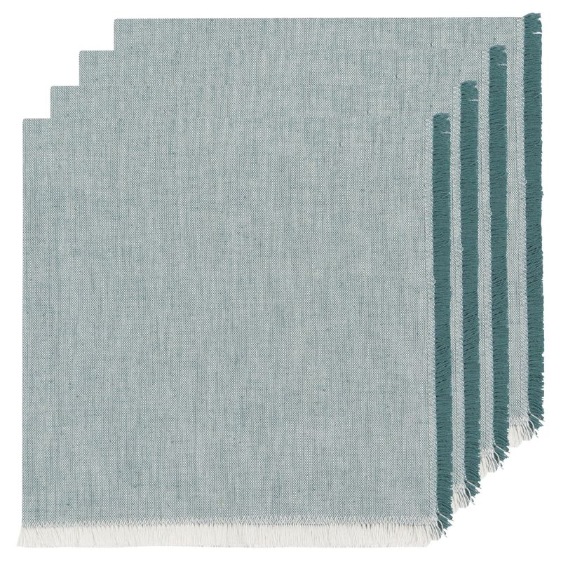 Chambray Heirloom Lagoon - Napkin S/4