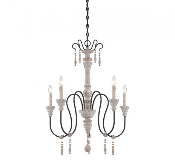 Ashland - 5 Light Chandelier (SAV)