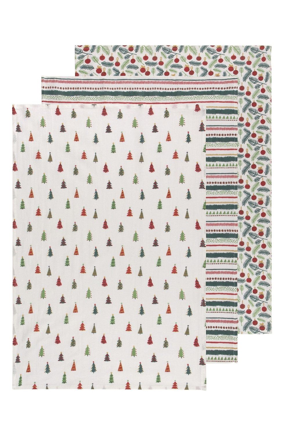 Merry &amp; Bright - Tea Towel S/3