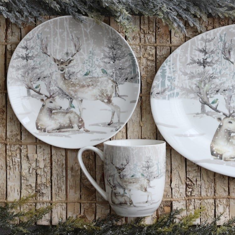 Reindeer in Forest Mug