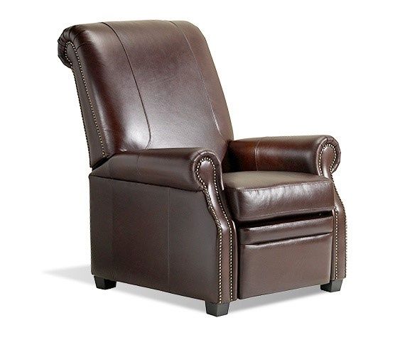 Rama Leather Recliner - Mustang Grey