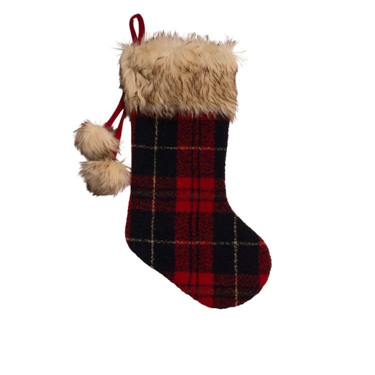 Red Edinburgh Stocking