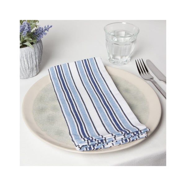 Second Spin Stripe Horizon Napkin S/4