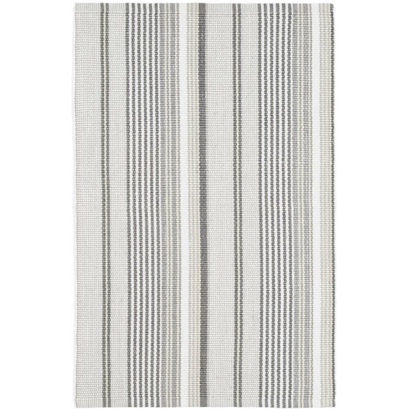 Gradation Ticking Woven Rug - 2.5 X 8