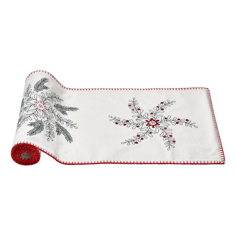 Sprig Snowflake - Table Runner
