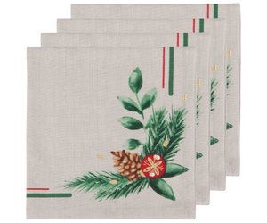 Deck the Halls Napkin S/4