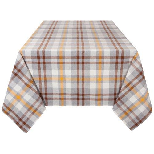 Maize Plaid - Table Cloth 120&quot;