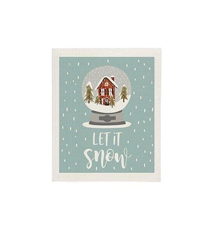 Sponge Cloth - Let it Snow