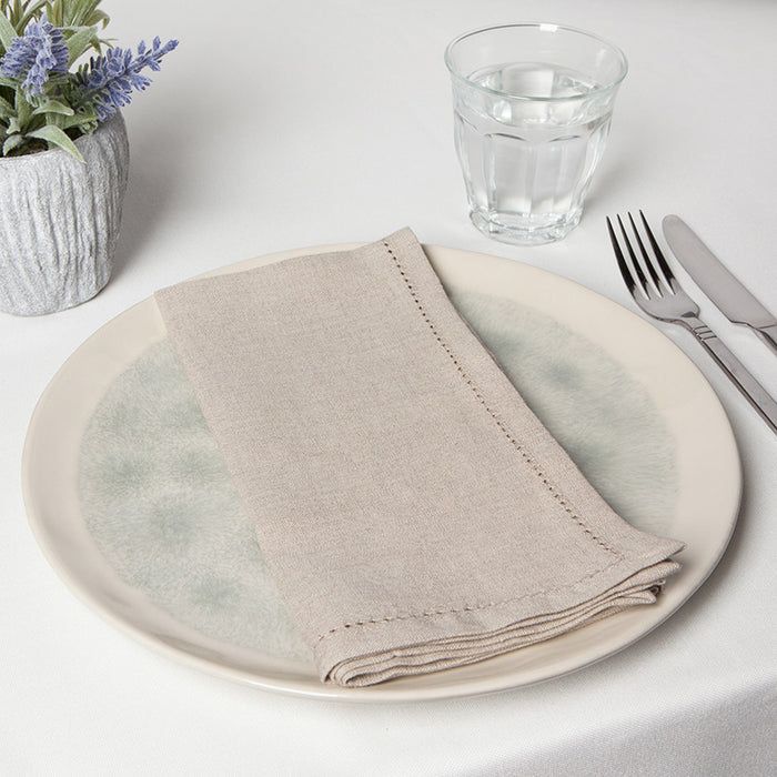 Heirloom Hemstitch Linen - Napkin S/4