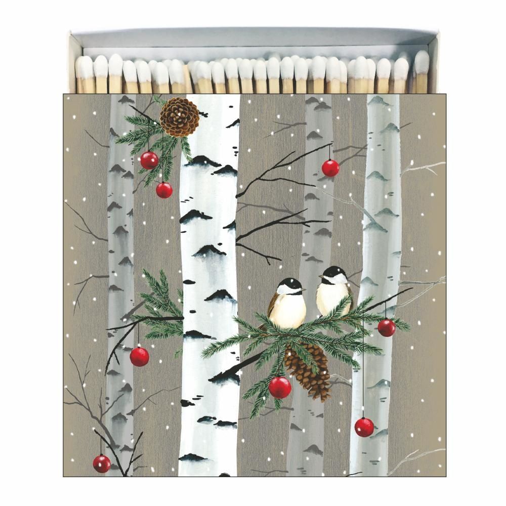 Square Matches - Birch &amp; Birds