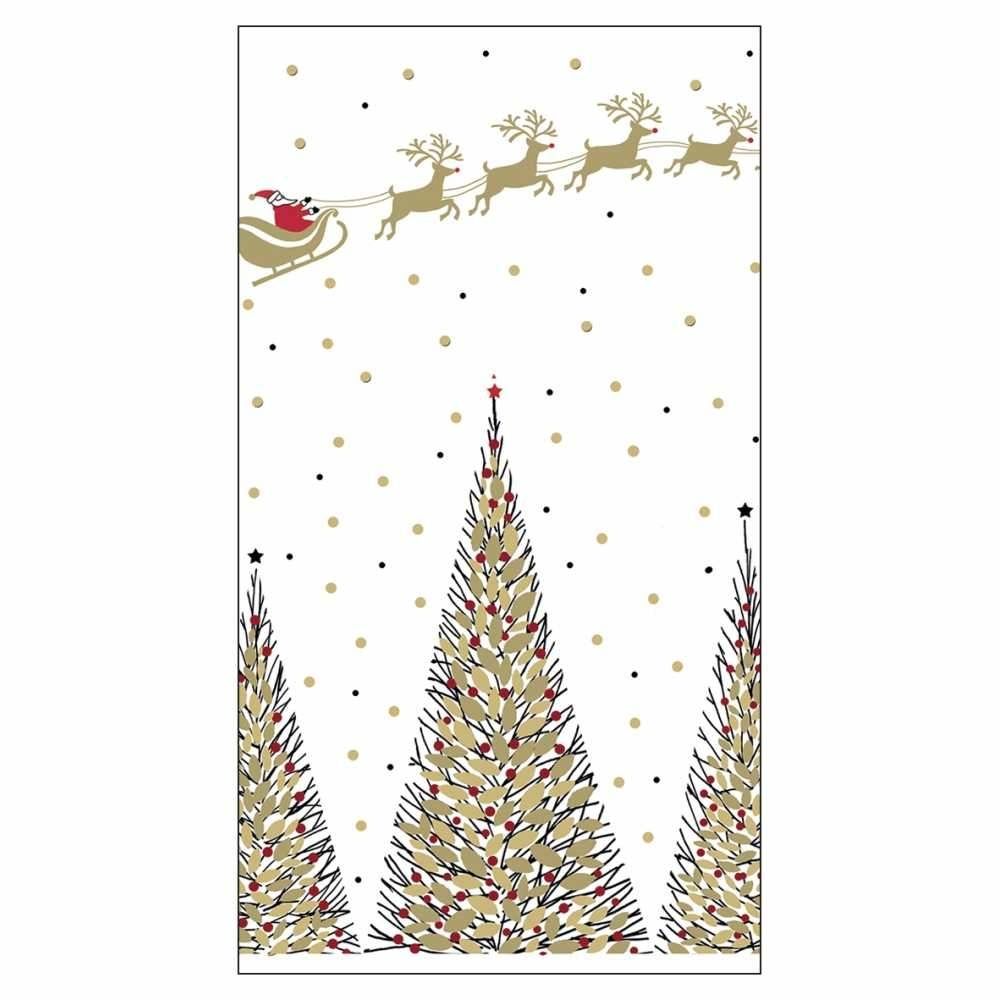 Joyeux Noel Guest Serviette