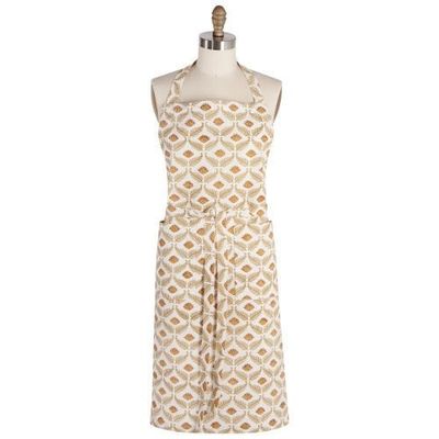 Frond Block Print - Apron