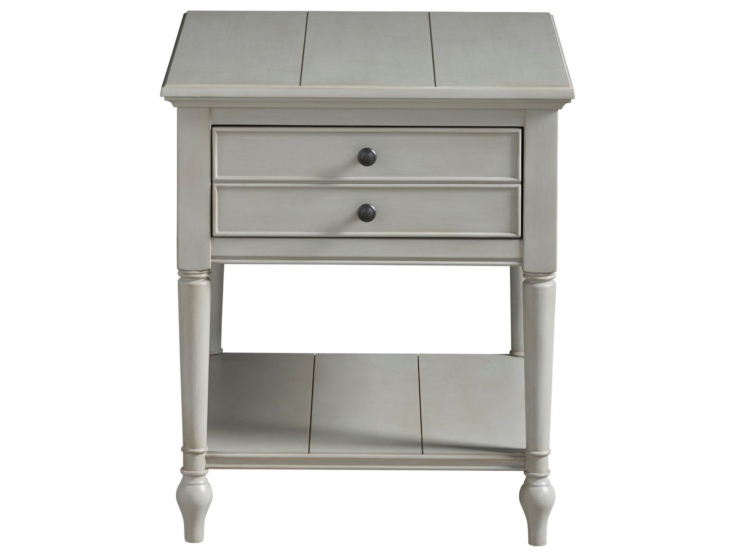 Summer Hill End Table - French Gray
