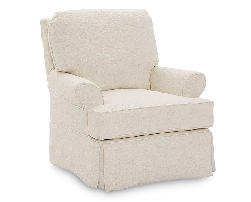 Claire Accent Glider - Montford Linen
