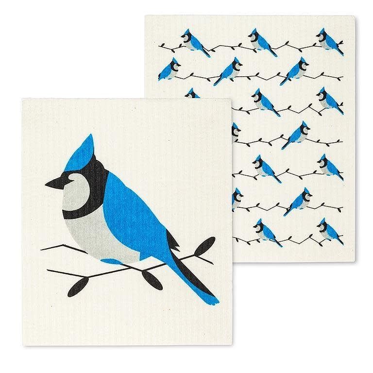 Blue Jay Swedish Dishcloth Set