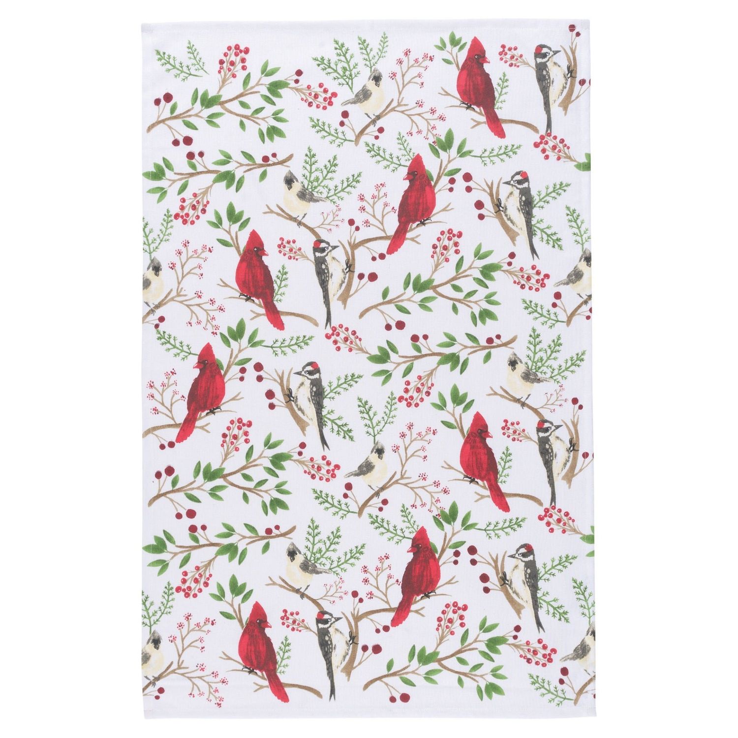 Winter Birds - Tea Towel