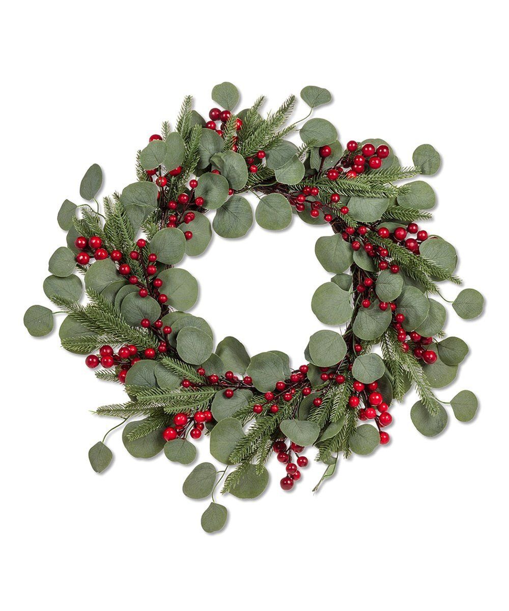 Eucalyptus &amp; Berry Wreath - Large