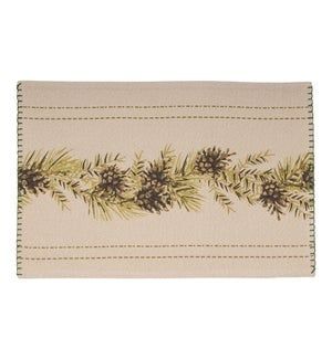 Shimmer Pinecone - Placemat