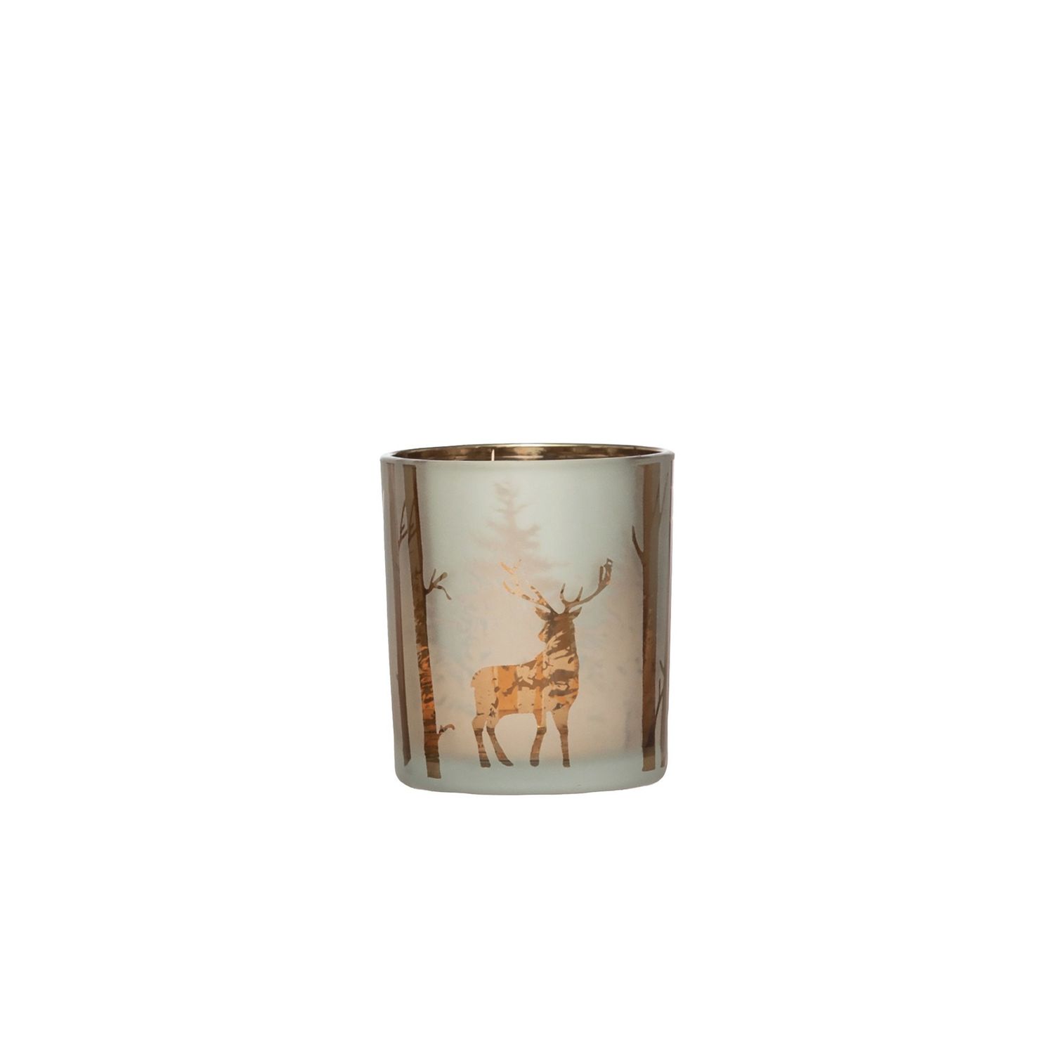 2 3/4&quot; Etched Mercury Candle Holder