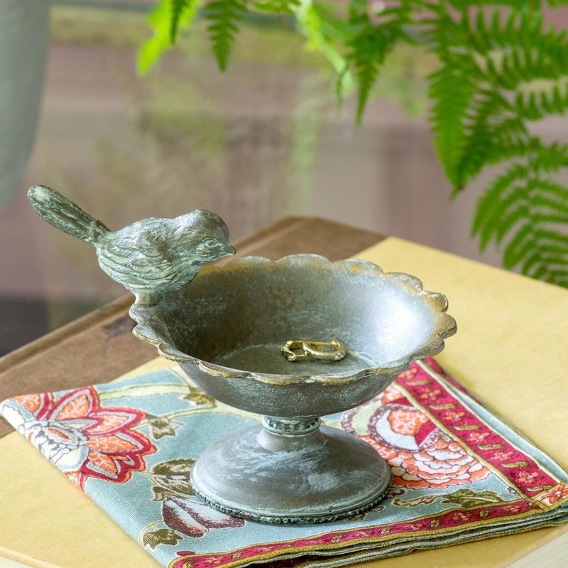 Brass Bird Bath Dish