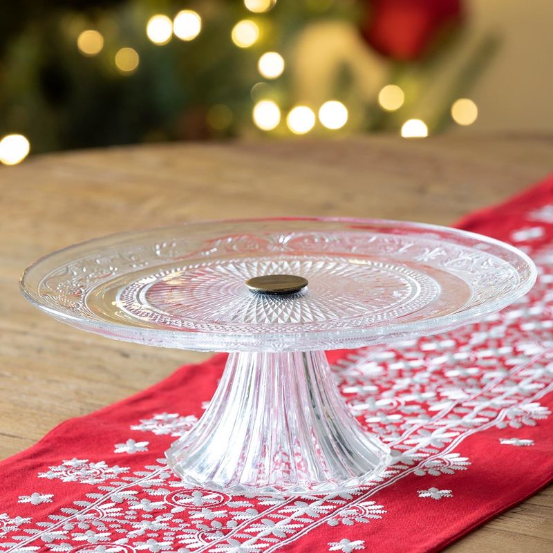 Embossed Tea Service Stand