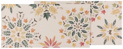 Fall Foliage Table Runner 72&quot;