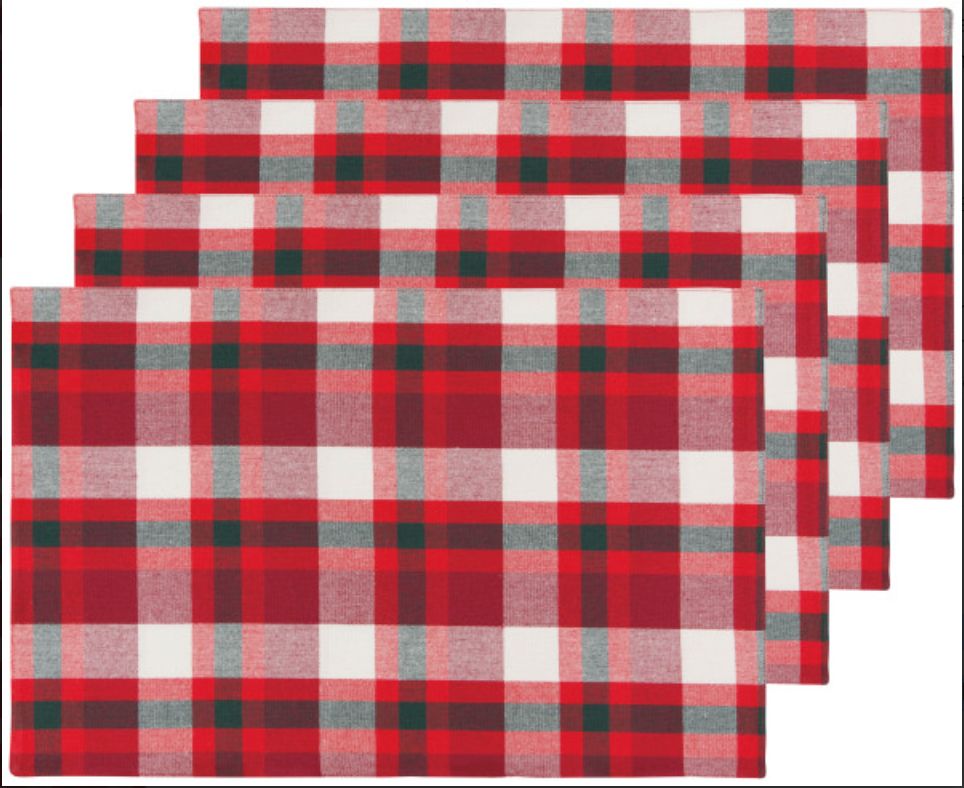 Tannenbaum Plaid - Placemat S/4