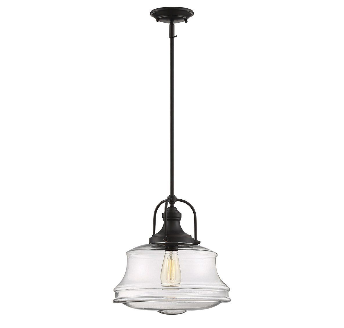 Garvey 1-Light Pendant - English Bronze