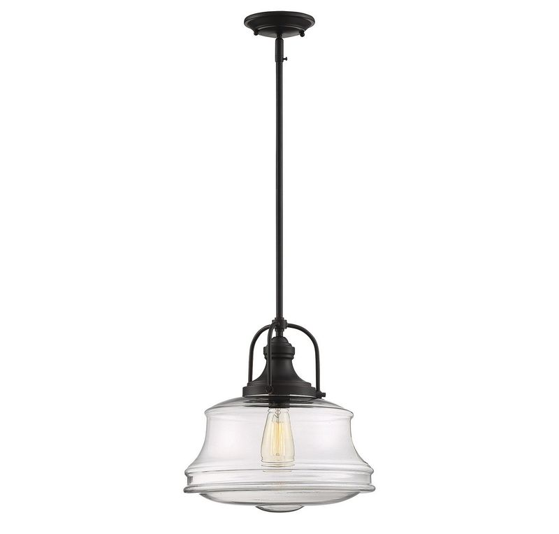 Garvey 1-Light Pendant - English Bronze