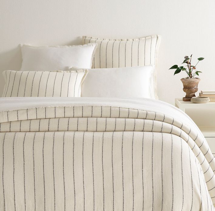 Leigh Linen Duvet Cover - Queen