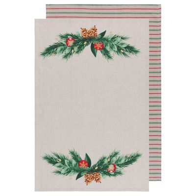 Deck the Halls Tea Towel S/2