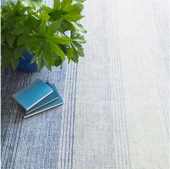 Pandora Blue Knotted Rug (DA) - 8 X 10