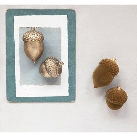 Acorn - Gold Finish