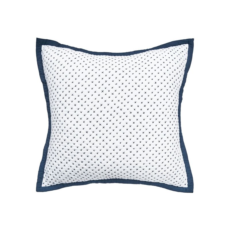 Hanima Navy Euro Sham