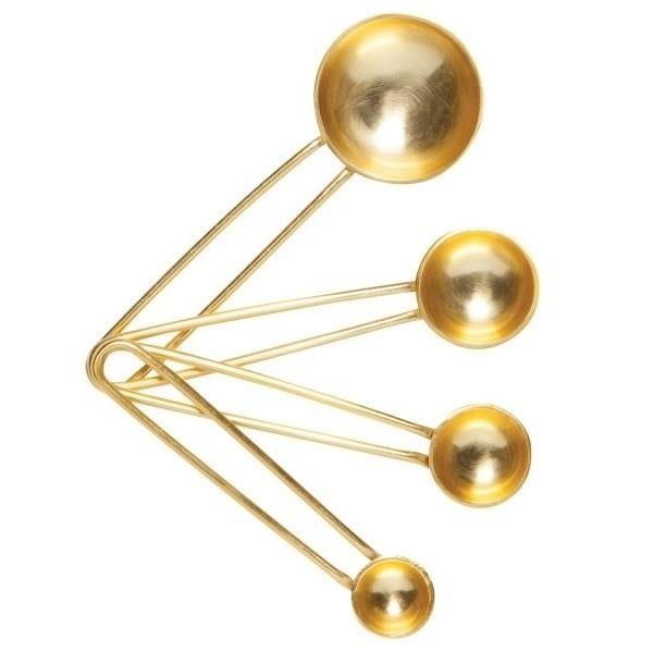 Measuring Spoon S/4 - Gold