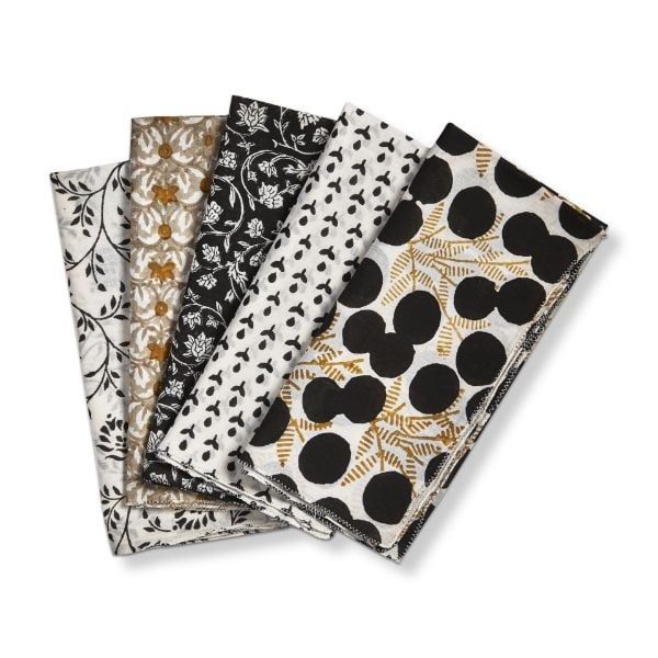 Block Print Napkin S/5 - Multi