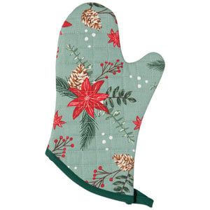 Poinsettia - Oven Mitt Set