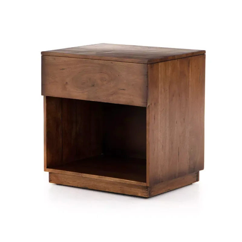 Duncan Nightstand - Burnt Fruitwood