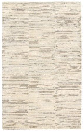Avery Oatmeal Tufted Wool Rug - 3 X 5