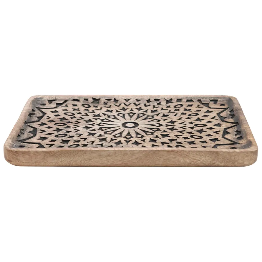 Mango Wood Tray - Natural