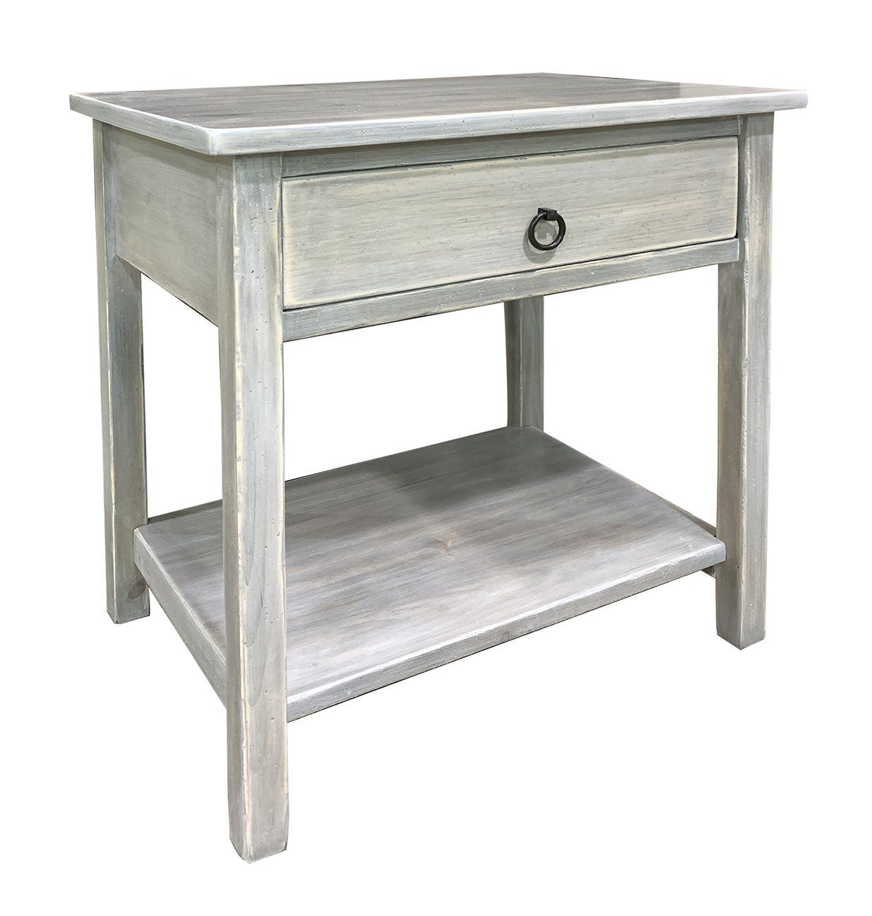 Stage Coach Nightstand - Ebony